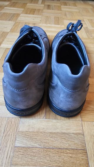 Sneakers Hogan Interactive in Nabuk Grigie