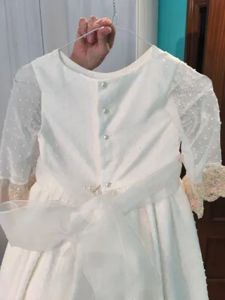Traje de Comunión Blanco Niña talle 115, iñ
