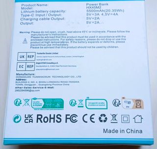 Nuova Batteria Esterna iPosible 5500mAh