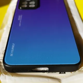 Custodia Xiaomi Note 11S in vetro temperato sfumato