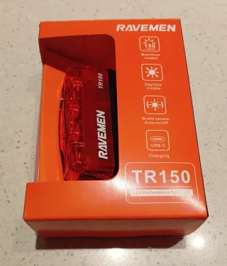 Luz trasera bicicleta Ravemen TR150
