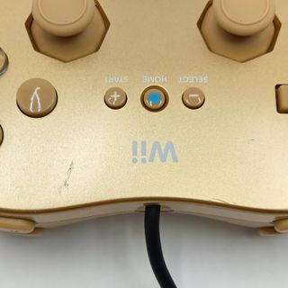 Controller Pro Wii Oro Zelda Edition