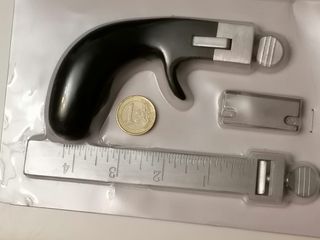 Calibrador y Cortador de Cuero