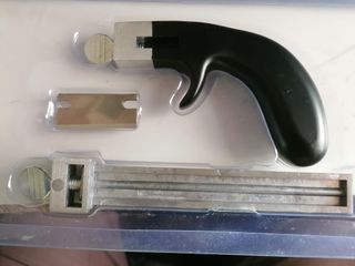 Calibrador y Cortador de Cuero