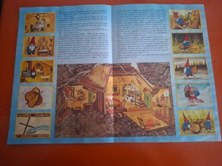 Álbum Cromos David el Gnomo Danone