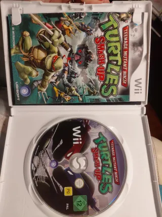 Juego Wii Teenage Mutant Ninja Turtles Smash-Up