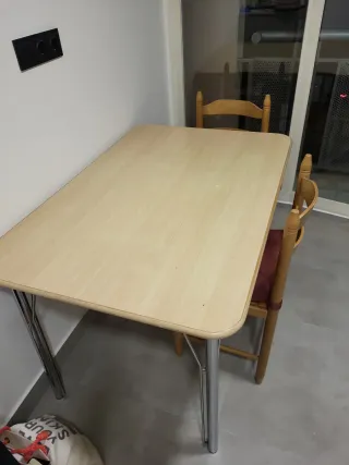 2 Sillas de Cocina Madera