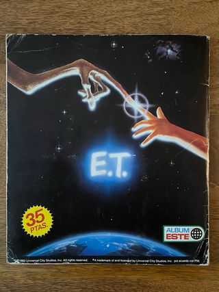 ALBUM CROMOS ET EL ESTRATERRESTRE (1982)