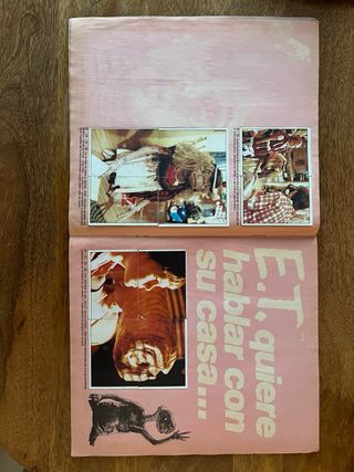 ALBUM CROMOS ET EL ESTRATERRESTRE (1982)