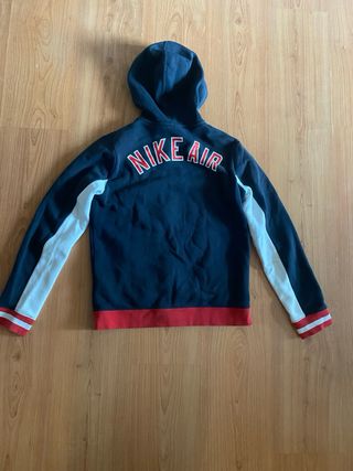 Sudadera Nike Air Negra y Roja