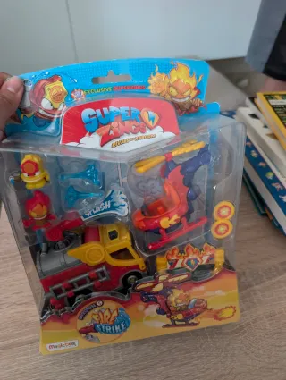 Superzings: MISSION 5 FIRE STRIKE- NUEVO SIN ABRIR