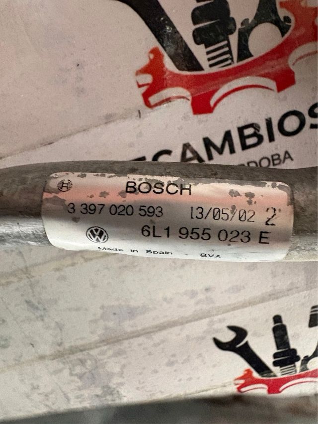 Conexión Limpiaparabrisas y Motor Delantero Volksw