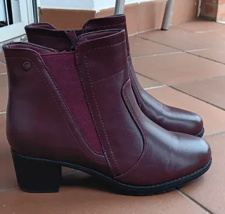Botines Burdeos Talla 38