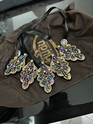 Preziosa collana DUDU marrone