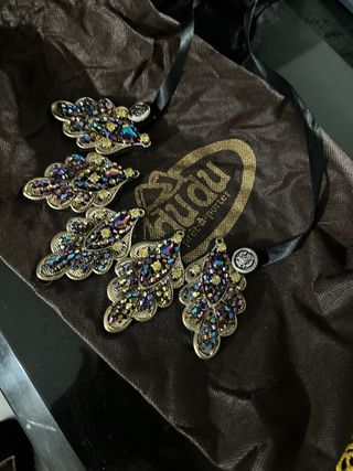 Preziosa collana DUDU marrone