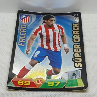 ⚽️ CROMO DE FUTBOL FALCAO SUPER CRACK 2011-12