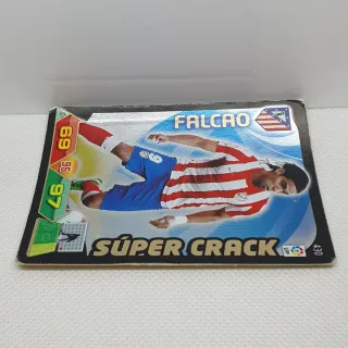 ⚽️ CROMO DE FUTBOL FALCAO SUPER CRACK 2011-12