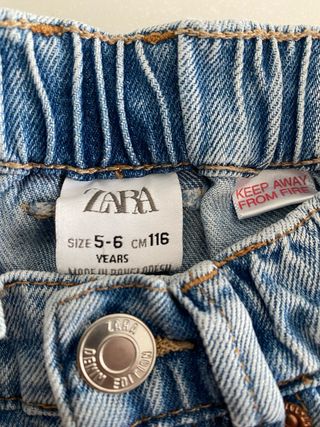 Jeans bambino Zara tg. 5/6 anni