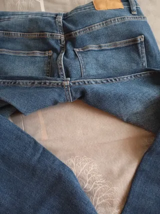 Pantalón skinny chico azul