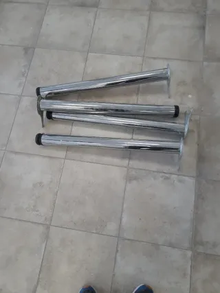 Zoccoli in Acciaio Inox per Mobili (4 pz) regolabili