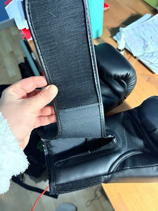 Guantes Boxeo/Kick Boxing 12 oz Negros