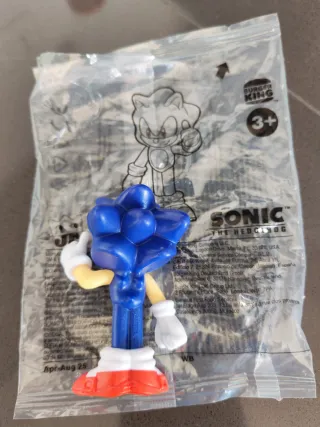 Sonic The Hedgehog  Gadget Burger King 2025 Nuovo