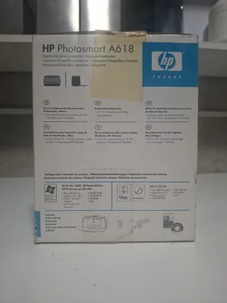 Impresora HP Photosmart A618 a estrenar
