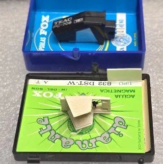 Cápsula Tocadiscos TEAC PC 708 FOX Y AGUJA FOX 832