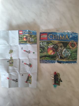 LEGO Chima 30255 Crawley Minifigure + Arma
