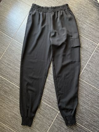 Pantaloni cargo neri