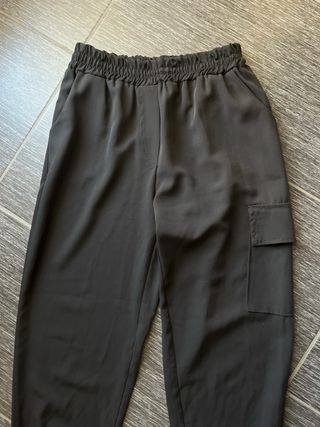 Pantaloni cargo neri