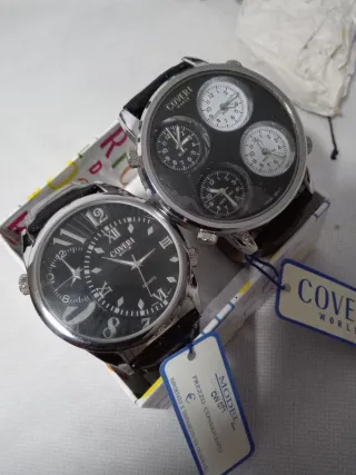 Coppia Orologi Coveri World Neri