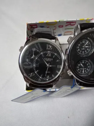 Coppia Orologi Coveri World Neri