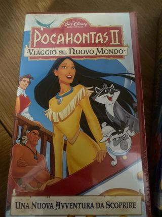 Lotto 5 VHS Walt Disney: Pocahontas, Oliver, Darkw