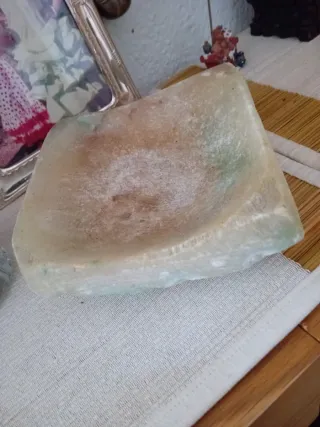 Bandeja decorativa de mármol de su epoca. Vintage