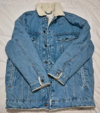 Chaqueta vaquera con borreguito