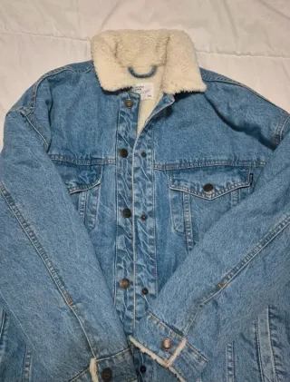 Chaqueta vaquera con borreguito