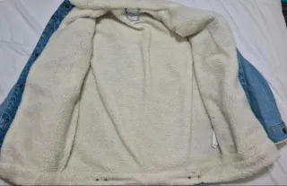 Chaqueta vaquera con borreguito