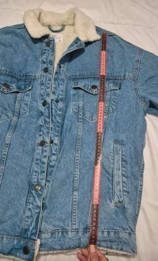 Chaqueta vaquera con borreguito