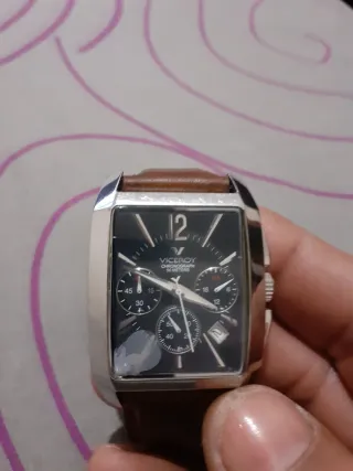 Reloj Viceroy Cronógrafo Hombre Marrón Negro