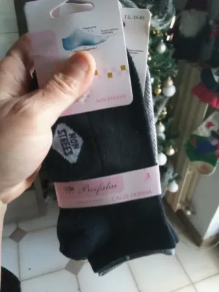 Calzini donna Beafalai 3 paia taglia 35-40