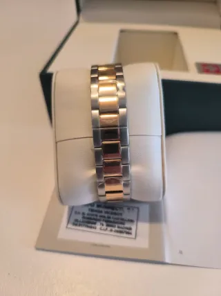 Reloj Sandoz Mujer Oro y Plata