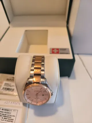 Reloj Sandoz Mujer Oro y Plata