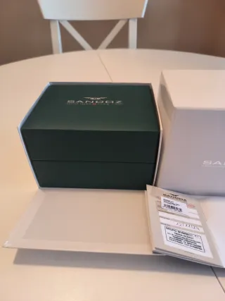 Reloj Sandoz Mujer Oro y Plata