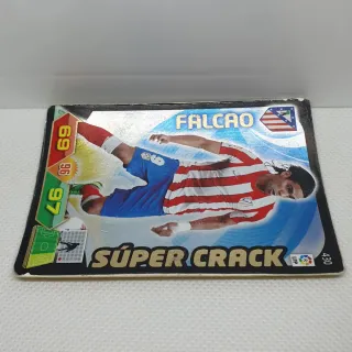 ⚽️ CROMO DE FUTBOL FALCAO SUPERCRACK ADRENALYN