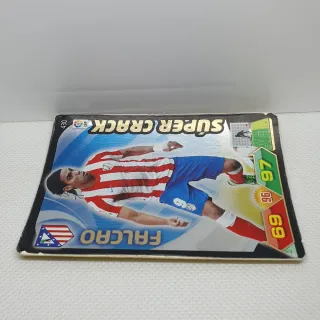 ⚽️ CROMO DE FUTBOL FALCAO SUPERCRACK ADRENALYN