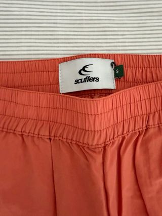 Pantalones Scuffers Naranja y Beige