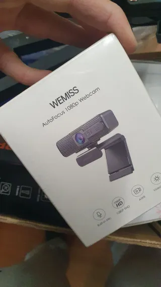 Webcam WEMISS Autofocus 1080p HD