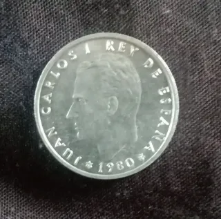 2 Monedas 50 Céntimos España 1980