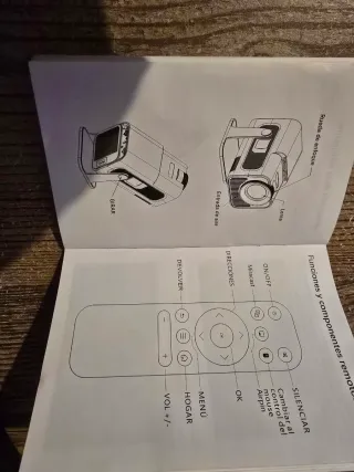 Proyector Portátil Negro